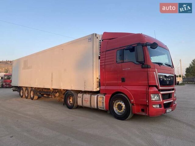 Красный МАН ТГКС, объемом двигателя 10.52 л и пробегом 265 тыс. км за 13500 $, фото 2 на Automoto.ua