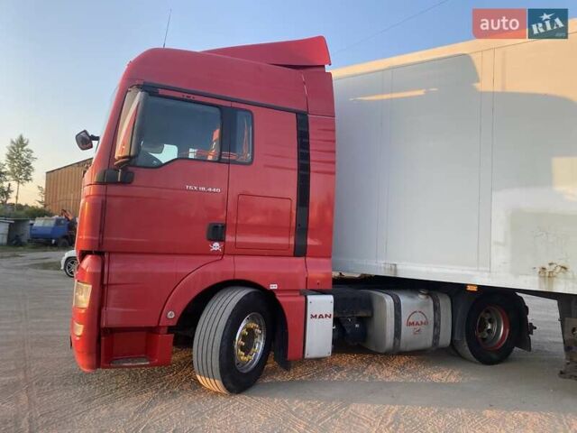 Красный МАН ТГКС, объемом двигателя 10.52 л и пробегом 265 тыс. км за 13500 $, фото 5 на Automoto.ua