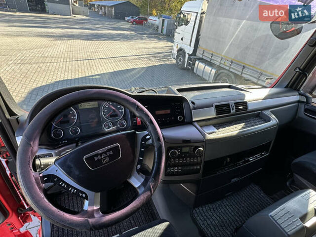 Красный МАН ТГКС, объемом двигателя 10.52 л и пробегом 652 тыс. км за 16300 $, фото 9 на Automoto.ua