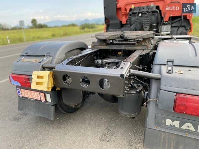 Червоний МАН ТГКС, об'ємом двигуна 10.5 л та пробігом 996 тис. км за 16500 $, фото 36 на Automoto.ua