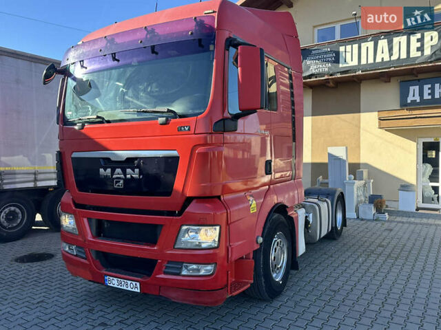Красный МАН ТГКС, объемом двигателя 10.52 л и пробегом 652 тыс. км за 16300 $, фото 1 на Automoto.ua