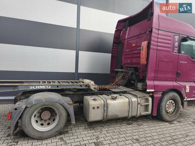 Красный МАН ТГКС, объемом двигателя 10.52 л и пробегом 999 тыс. км за 10500 $, фото 3 на Automoto.ua