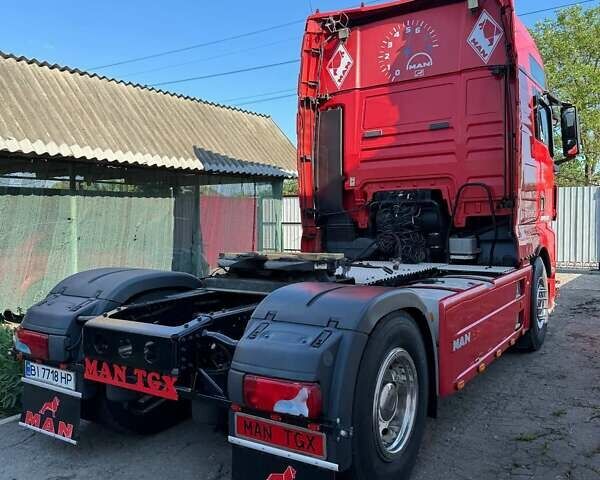 Красный МАН ТГКС, объемом двигателя 10.52 л и пробегом 1 тыс. км за 22000 $, фото 1 на Automoto.ua