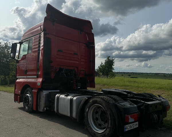 Красный МАН ТГКС, объемом двигателя 10.52 л и пробегом 933 тыс. км за 12900 $, фото 3 на Automoto.ua
