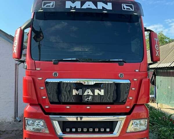 Красный МАН ТГКС, объемом двигателя 10.52 л и пробегом 1 тыс. км за 22000 $, фото 2 на Automoto.ua