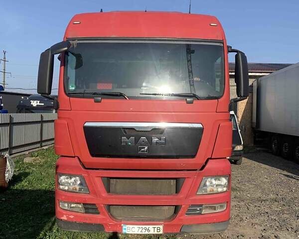 Красный МАН ТГКС, объемом двигателя 10.52 л и пробегом 960 тыс. км за 17950 $, фото 1 на Automoto.ua
