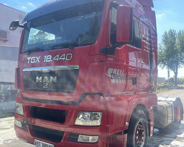 Красный МАН ТГКС, объемом двигателя 10.52 л и пробегом 900 тыс. км за 22000 $, фото 8 на Automoto.ua