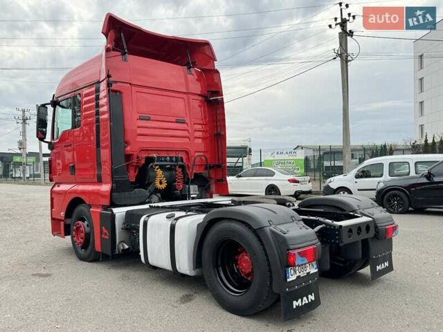 Красный МАН ТГКС, объемом двигателя 10.5 л и пробегом 850 тыс. км за 18000 $, фото 11 на Automoto.ua