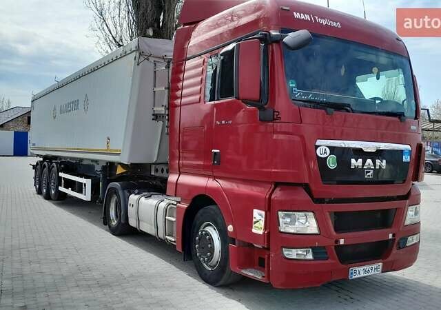 Красный МАН ТГКС, объемом двигателя 0 л и пробегом 935 тыс. км за 19500 $, фото 1 на Automoto.ua