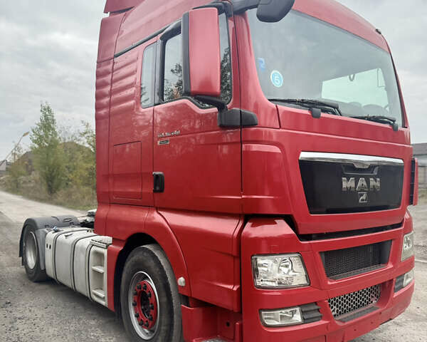 Красный МАН ТГКС, объемом двигателя 10.52 л и пробегом 960 тыс. км за 16500 $, фото 1 на Automoto.ua