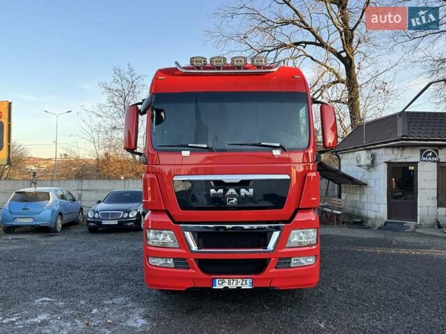 Красный МАН ТГКС, объемом двигателя 10.5 л и пробегом 685 тыс. км за 23777 $, фото 4 на Automoto.ua