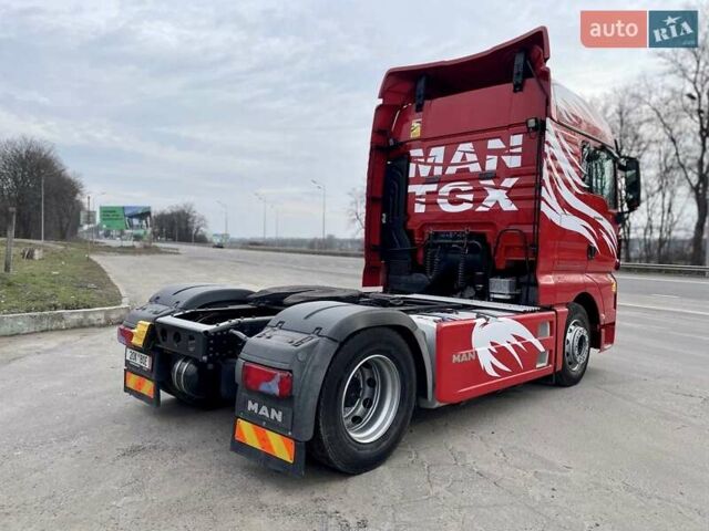 Красный МАН ТГКС, объемом двигателя 10.52 л и пробегом 921 тыс. км за 20300 $, фото 8 на Automoto.ua
