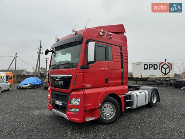 Красный МАН ТГКС, объемом двигателя 15.2 л и пробегом 793 тыс. км за 19500 $, фото 1 на Automoto.ua
