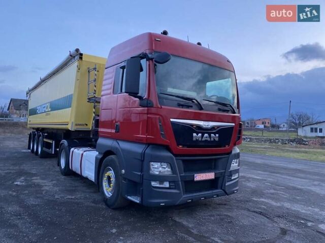 Красный МАН ТГКС, объемом двигателя 10.5 л и пробегом 650 тыс. км за 19500 $, фото 17 на Automoto.ua