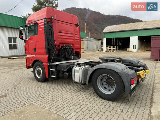 Красный МАН ТГКС, объемом двигателя 12.42 л и пробегом 601 тыс. км за 38000 $, фото 4 на Automoto.ua