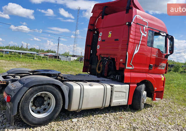 МАН ТГКС 2015 в Ивано-Франковске на Automoto.ua Красный МАН ТГКС, объемом двигателя 12.42 л и пробегом 897 тыс. км за 22500 $, фото 3 на Automoto.ua