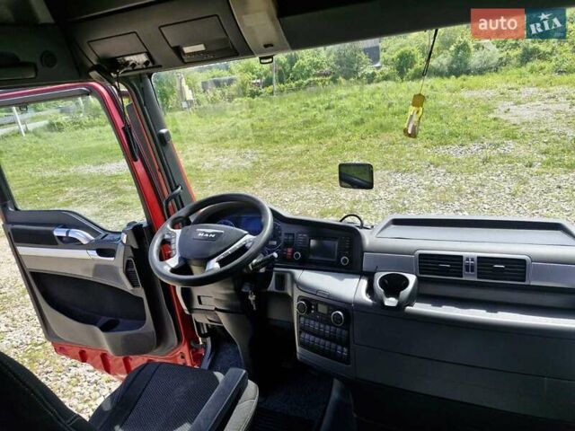 Красный МАН ТГКС, объемом двигателя 12.42 л и пробегом 960 тыс. км за 22800 $, фото 18 на Automoto.ua