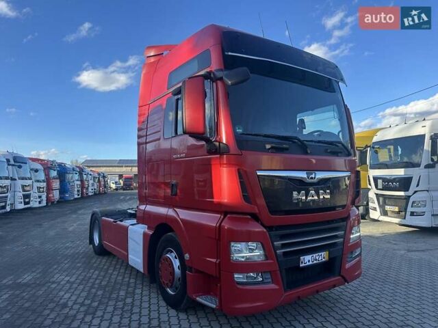 Красный МАН ТГКС, объемом двигателя 12.5 л и пробегом 640 тыс. км за 28500 $, фото 1 на Automoto.ua
