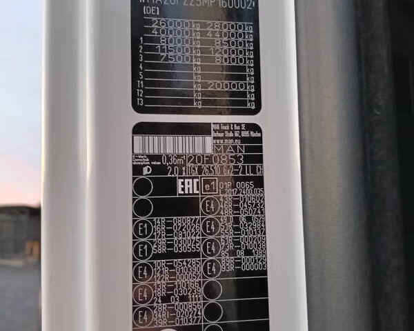 МАН ТГКС, об'ємом двигуна 0 л та пробігом 630 тис. км за 65900 $, фото 16 на Automoto.ua