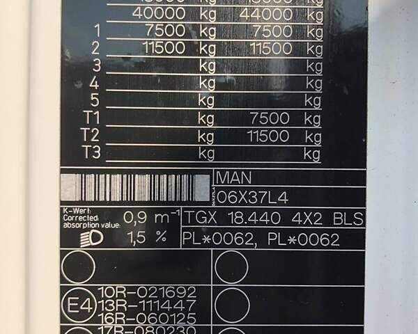 МАН ТГКС, об'ємом двигуна 10.52 л та пробігом 983 тис. км за 21734 $, фото 24 на Automoto.ua