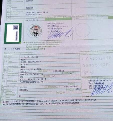 МАН ТГКС, объемом двигателя 12.4 л и пробегом 647 тыс. км за 21442 $, фото 34 на Automoto.ua