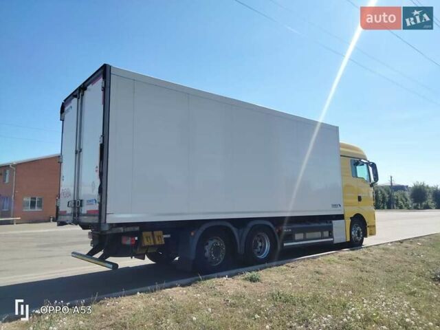 Желтый МАН ТГКС, объемом двигателя 12.4 л и пробегом 823 тыс. км за 46000 $, фото 4 на Automoto.ua