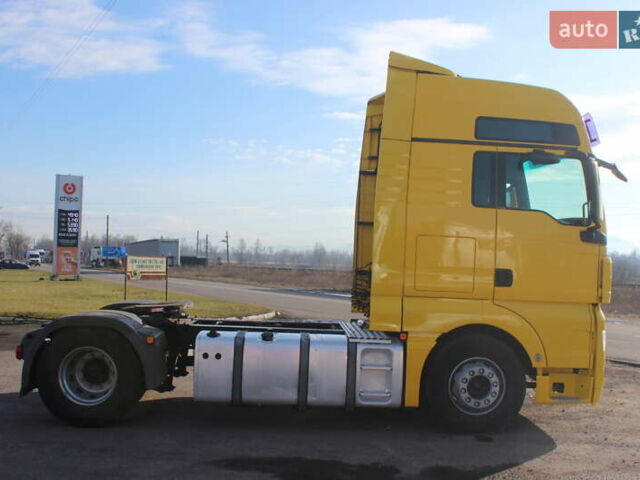 Желтый МАН ТГКС, объемом двигателя 10.5 л и пробегом 976 тыс. км за 16904 $, фото 1 на Automoto.ua