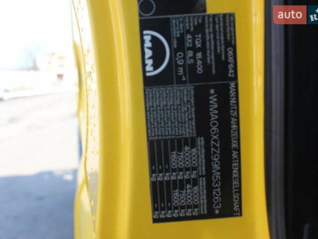 Желтый МАН ТГКС, объемом двигателя 10.5 л и пробегом 976 тыс. км за 16904 $, фото 11 на Automoto.ua