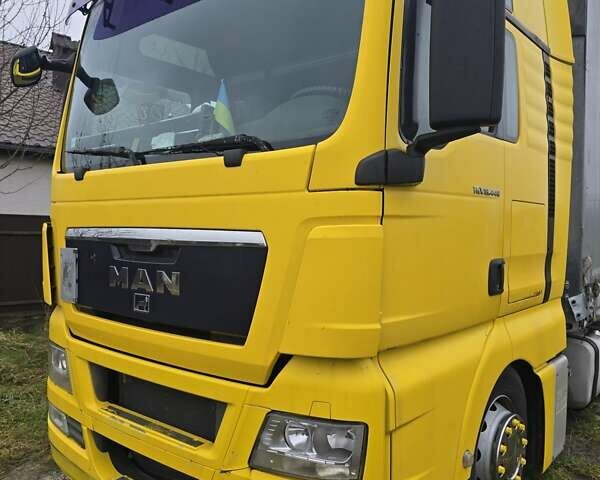Желтый МАН ТГКС, объемом двигателя 10.52 л и пробегом 600 тыс. км за 9999 $, фото 15 на Automoto.ua
