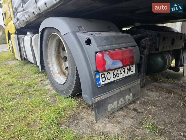 Желтый МАН ТГКС, объемом двигателя 10.52 л и пробегом 600 тыс. км за 9999 $, фото 11 на Automoto.ua