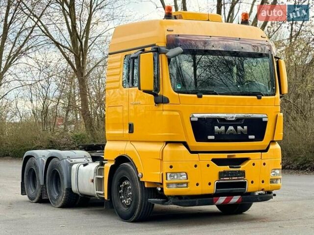Желтый МАН ТГКС, объемом двигателя 12.5 л и пробегом 243 тыс. км за 51771 $, фото 5 на Automoto.ua