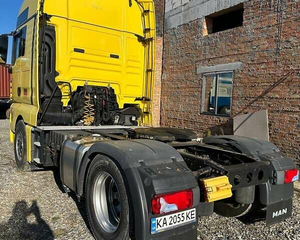 Желтый МАН ТГКС, объемом двигателя 12.42 л и пробегом 1000 тыс. км за 40000 $, фото 1 на Automoto.ua