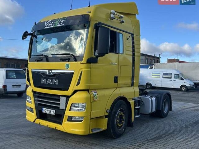 Желтый МАН ТГКС, объемом двигателя 12.42 л и пробегом 683 тыс. км за 21000 $, фото 7 на Automoto.ua