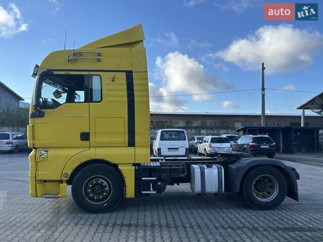 Желтый МАН ТГКС, объемом двигателя 12.42 л и пробегом 683 тыс. км за 21000 $, фото 6 на Automoto.ua