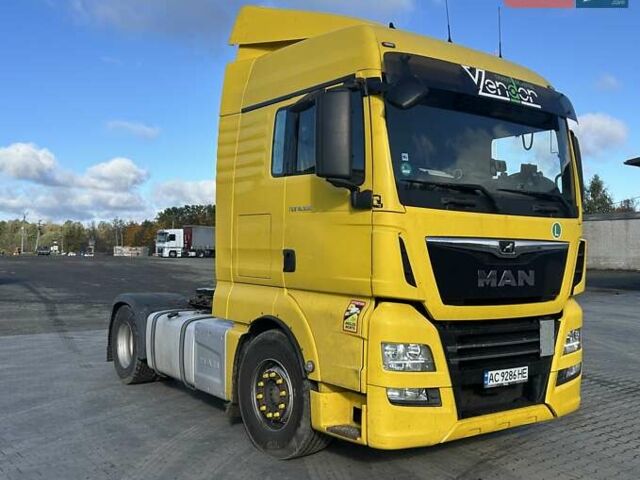 Желтый МАН ТГКС, объемом двигателя 12.42 л и пробегом 683 тыс. км за 21000 $, фото 1 на Automoto.ua
