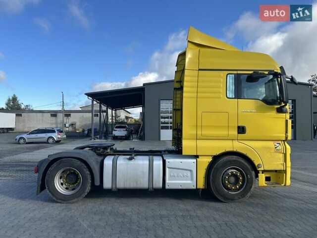 Желтый МАН ТГКС, объемом двигателя 12.42 л и пробегом 683 тыс. км за 21000 $, фото 2 на Automoto.ua