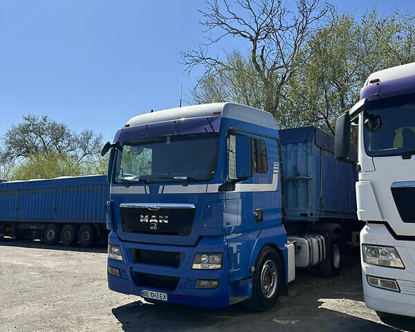 Синий МАН ТГКС, объемом двигателя 10.5 л и пробегом 50 тыс. км за 20000 $, фото 1 на Automoto.ua