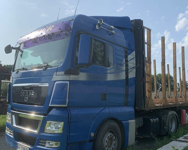 Синий МАН ТГКС, объемом двигателя 10.52 л и пробегом 900 тыс. км за 22000 $, фото 2 на Automoto.ua