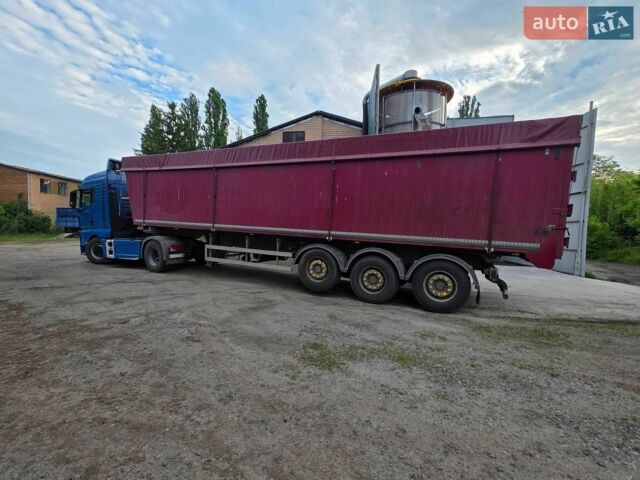 Синий МАН ТГКС, объемом двигателя 12.42 л и пробегом 790 тыс. км за 37000 $, фото 8 на Automoto.ua