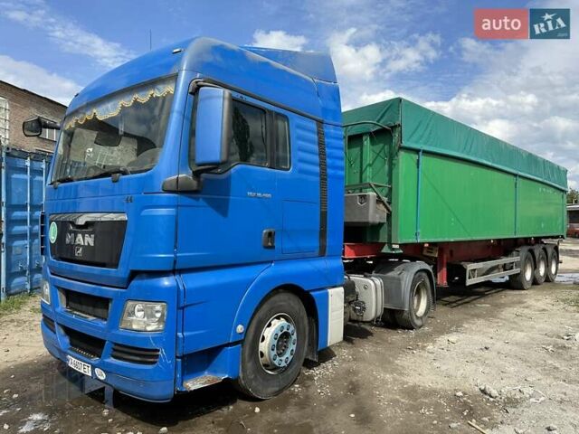 Синий МАН ТГКС, объемом двигателя 10.5 л и пробегом 678 тыс. км за 16000 $, фото 15 на Automoto.ua