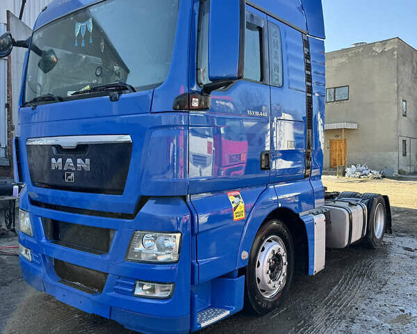 Синий МАН ТГКС, объемом двигателя 10.5 л и пробегом 400 тыс. км за 10000 $, фото 1 на Automoto.ua
