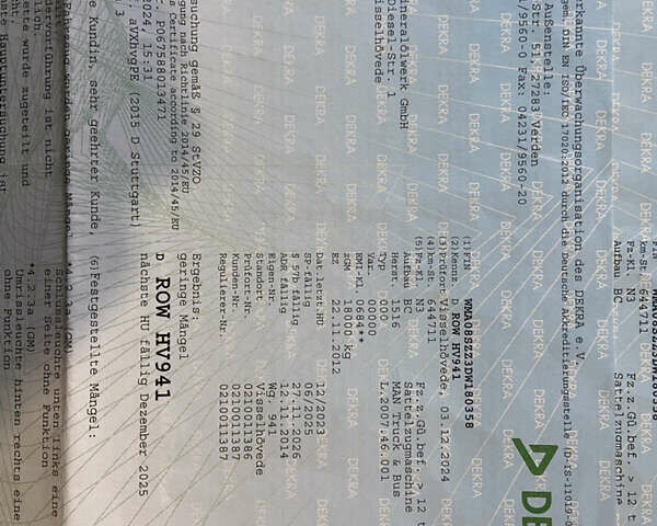 Синій МАН ТГКС, об'ємом двигуна 0 л та пробігом 688 тис. км за 23200 $, фото 69 на Automoto.ua