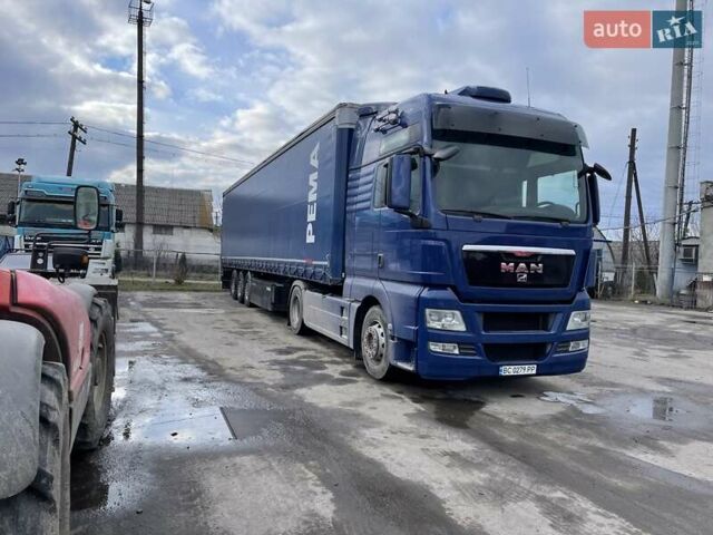 Синий МАН ТГКС, объемом двигателя 12.6 л и пробегом 1 тыс. км за 36300 $, фото 2 на Automoto.ua