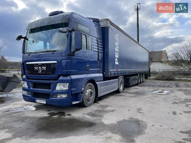 Синий МАН ТГКС, объемом двигателя 12.6 л и пробегом 1 тыс. км за 36300 $, фото 4 на Automoto.ua