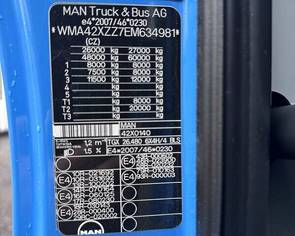 Синій МАН ТГКС, об'ємом двигуна 0 л та пробігом 648 тис. км за 39497 $, фото 38 на Automoto.ua