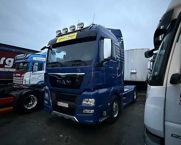 Синий МАН ТГКС, объемом двигателя 12.5 л и пробегом 625 тыс. км за 23529 $, фото 1 на Automoto.ua