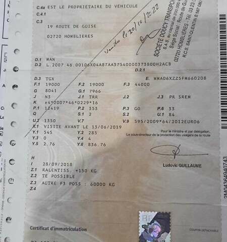 Синий МАН ТГКС, объемом двигателя 0 л и пробегом 750 тыс. км за 23700 $, фото 40 на Automoto.ua