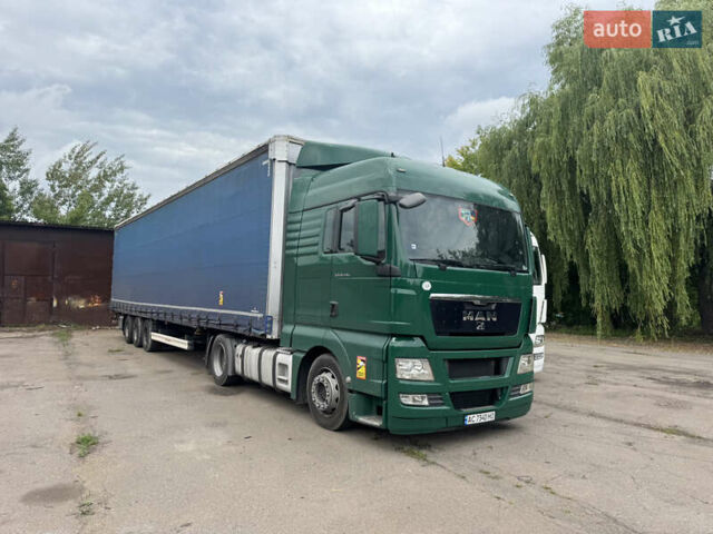 Зеленый МАН ТГКС, объемом двигателя 10.52 л и пробегом 1 тыс. км за 16500 $, фото 4 на Automoto.ua