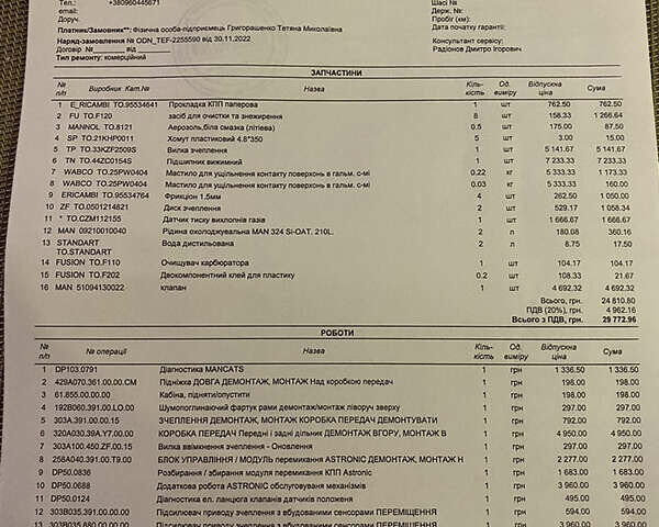 Зеленый МАН ТГКС, объемом двигателя 0 л и пробегом 998 тыс. км за 25900 $, фото 21 на Automoto.ua