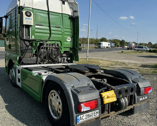 Зеленый МАН ТГКС, объемом двигателя 12.42 л и пробегом 905 тыс. км за 15000 $, фото 3 на Automoto.ua